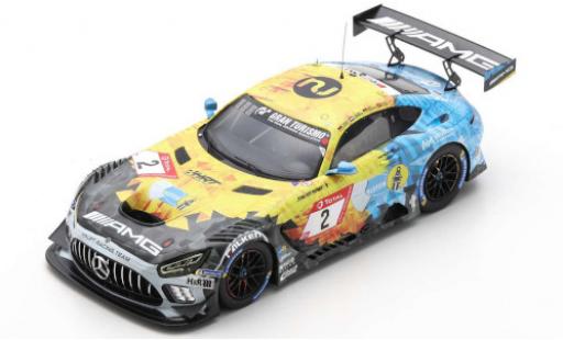 Diecast model cars Mercedes AMG GT 1/18 Spark 3 No.2 Team HRT 24h Nürburgring 2020 H.Haupt/Y.Buurman/N.Bastian/P.Ellis Mercedes AMG GT 1/18 Spark 3 No.2 Team HRT 24h Nürburgring 2020 H.Haupt/Y.Buurman/N.Bastian/P.Ellis diecast model cars