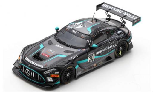 Diecast model cars Mercedes AMG GT 1/43 Spark 3 No.20 SPS Automotive Performance Richard Mille 24h Spa 2020 G.Kurtz/V.Pierburg/D.Baumann/C.Braun Mercedes AMG GT 1/43 Spark 3 No.20 SPS Automotive Performance Richard Mille 24h Spa 2020 G.Kurtz/V.Pierburg/D.Baumann/C.Braun diecast model cars