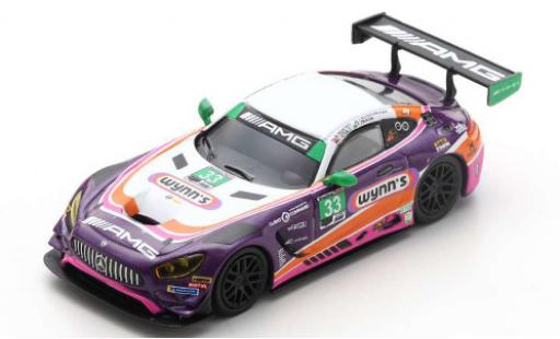 Diecast model cars Mercedes AMG GT 1/64 Spark 3 No.33 Team Riley Motorsports Wynns 24h Daytona 2019 B.Keating/J.Bleekemolen/L.Stolz/F.Fraga Mercedes AMG GT 1/64 Spark 3 No.33 Team Riley Motorsports Wynns 24h Daytona 2019 B.Keating/J.Bleekemolen/L.Stolz/F.Fraga diecast model cars