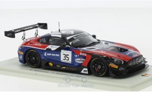 Diecast model cars Mercedes AMG GT 1/43 Spark 3 No.35 SMP Racing by AKKA ASP 24h Spa 2018 M.Meadows/D.Bulatov/V.Petrov Mercedes AMG GT 1/43 Spark 3 No.35 SMP Racing by AKKA ASP 24h Spa 2018 M.Meadows/D.Bulatov/V.Petrov diecast model cars