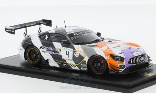 Diecast model cars Mercedes AMG GT 1/43 Spark 3 No.4 Black Falcon Team 24h Spa 2018 Y.Buurman/L.Stolz/M.Engel Mercedes AMG GT 1/43 Spark 3 No.4 Black Falcon Team 24h Spa 2018 Y.Buurman/L.Stolz/M.Engel diecast model cars