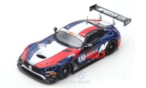 Diecast model cars Mercedes AMG GT 1/43 Spark 3 No.87 AKKA-ASP Team FIA GT Nations Cup Bahrain 2018 Team France J-L.Beaubelique/J.Pla Mercedes AMG GT 1/43 Spark 3 No.87 AKKA-ASP Team FIA GT Nations Cup Bahrain 2018 Team France J-L.Beaubelique/J.Pla diecast model cars