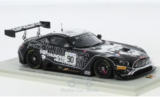 Mercedes AMG GT 1/43 Spark 3 No.90 AKKa ASP Team 24h Spa 2018 J.Manchester/J.Szymkowiak/F.Schiller/N.Bastian diecast model cars