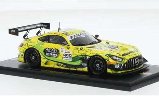 Mercedes AMG GT 1/43 Spark 3 No.999 AMG Team GruppeM Racing 24h Spa 2023 1:43 diecast model cars