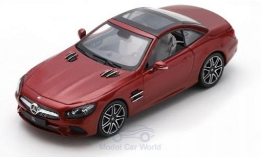 Mercedes Classe SL 1/43 Spark SL metallic red 2017 diecast model cars