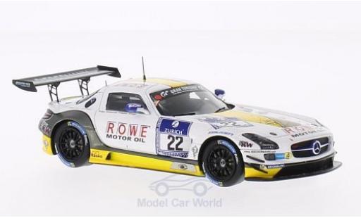 Diecast model cars Mercedes SLS 1/43 Spark AMG GT3 No.22 Rowe Racing 24h Nürburgring 2014 M.Zehe/C.Hohenadel/N.Bastian/M.Engel Mercedes SLS 1/43 Spark AMG GT3 No.22 Rowe Racing 24h Nürburgring 2014 M.Zehe/C.Hohenadel/N.Bastian/M.Engel diecast model cars