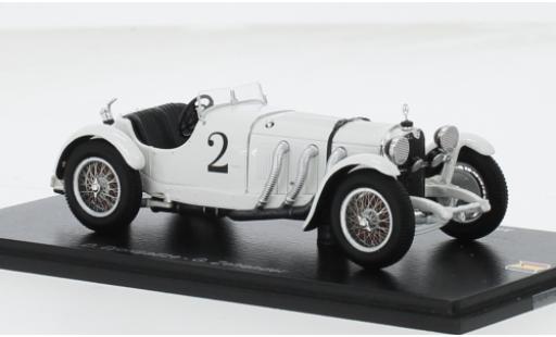 Mercedes SSK 1/43 Spark No.2 24h Spa 1931 1:43 diecast model cars