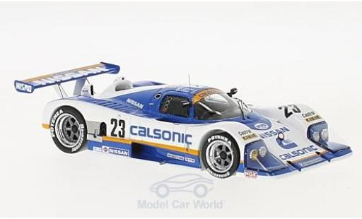 Diecast model cars Nissan R88 1/43 Spark C No.23 Calsonic 24h Le Mans 1988 K.Hoshino/T.Wada/T.Suzuki Nissan R88 1/43 Spark C No.23 Calsonic 24h Le Mans 1988 K.Hoshino/T.Wada/T.Suzuki diecast model cars