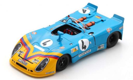 Diecast model cars Porsche 908 1973 1/43 Spark /02 RHD No.4 24h Le Mans 1973 avec Decals G.Ortega/F.Merello Porsche 908 1973 1/43 Spark /02 RHD No.4 24h Le Mans 1973 avec Decals G.Ortega/F.Merello diecast model cars
