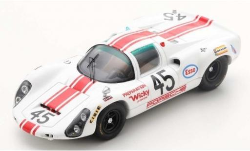 Diecast model cars Porsche 910 1/43 Spark No.45 24h Le Mans 1968 J.-P.Hanrioud/A.Wicky Porsche 910 1/43 Spark No.45 24h Le Mans 1968 J.-P.Hanrioud/A.Wicky diecast model cars