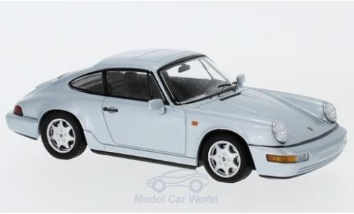 Diecast model cars Porsche 964 SC 1/43 Spark 911 () Carrera 4 grey 1989 Porsche 964 SC 1/43 Spark 911 () Carrera 4 grey 1989 diecast model cars
