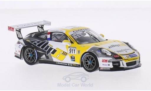 Diecast model cars Porsche 991 GT3 Cup 1/43 Spark 911 () GT3 Cup No.911 Sebastien Loeb Racing Carrera Cup France 2015 C.Lapierre Porsche 991 GT3 Cup 1/43 Spark 911 () GT3 Cup No.911 Sebastien Loeb Racing Carrera Cup France 2015 C.Lapierre diecast model cars