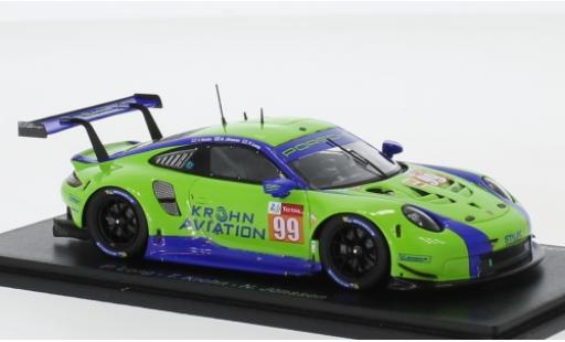 Diecast model cars Porsche 992 RSR 1/43 Spark 911 (991) RSR No.99 Dempsey-Predon Racing 24h Le Mans 2019 P.Long/T.Krohn/N.Jönsson Porsche 992 RSR 1/43 Spark 911 (991) RSR No.99 Dempsey-Predon Racing 24h Le Mans 2019 P.Long/T.Krohn/N.Jönsson diecast model cars