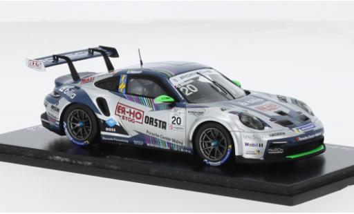 Diecast model cars Porsche 992 GT3 1/43 Spark 911  Cup No.20 Carrera Cup Scandinavia 2023 1:43 Porsche 992 GT3 1/43 Spark 911  Cup No.20 Carrera Cup Scandinavia 2023 1:43 diecast model cars