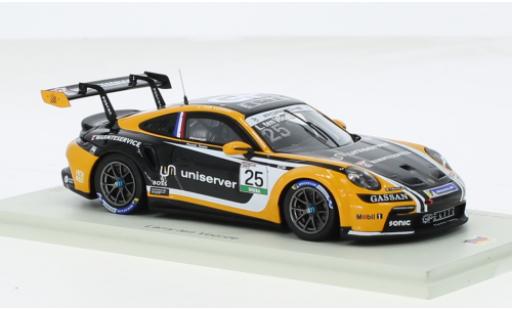 Diecast model cars Porsche 992 GT3 1/43 Spark 911  Cup No.25 Carrera Cup Deutschland 2023 1:43 Porsche 992 GT3 1/43 Spark 911  Cup No.25 Carrera Cup Deutschland 2023 1:43 diecast model cars