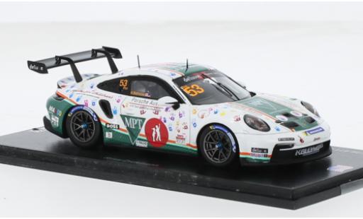 Diecast model cars Porsche 992 GT3 1/43 Spark 911  Cup No.53 Deluxe Super Cup North America 2023 1:43 Porsche 992 GT3 1/43 Spark 911  Cup No.53 Deluxe Super Cup North America 2023 1:43 diecast model cars