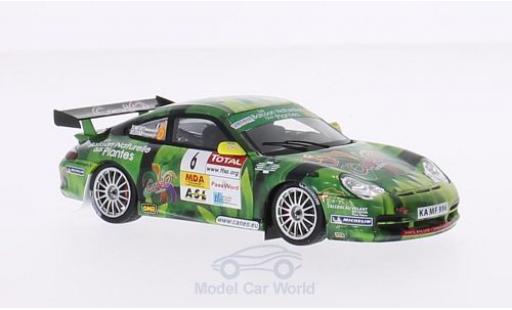 Porsche 997 GT3 RS 1/43 Spark 911 (996) GT3 RS No.6 CaneO Rallye Lyon-Charbonnieres 2007 F.Delecour/M.Ronfort diecast model cars