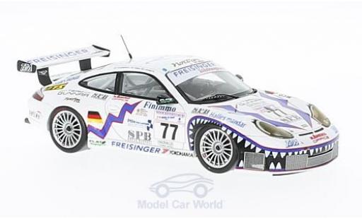 Diecast model cars Porsche 996 GT3 RS 1/43 Spark 911 () GT3 RS No.77 Freisinger Motorsport 24h Le Mans 2001 R.Dumas/G.Jeannette/P.Haezebrouck Porsche 996 GT3 RS 1/43 Spark 911 () GT3 RS No.77 Freisinger Motorsport 24h Le Mans 2001 R.Dumas/G.Jeannette/P.Haezebrouck diecast model cars