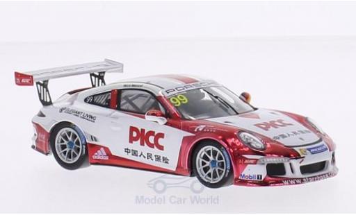 Diecast model cars Porsche 991 GT3 Cup 1/43 Spark 911 (997) GT3 Cup No.99 Team Starchase PICC Carrera Cup Asia 2015 N.Menzel Porsche 991 GT3 Cup 1/43 Spark 911 (997) GT3 Cup No.99 Team Starchase PICC Carrera Cup Asia 2015 N.Menzel diecast model cars