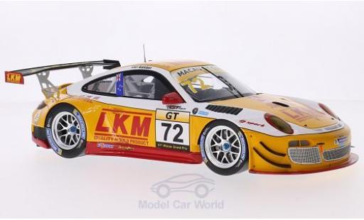 Diecast model cars Porsche 991 GT3 R 1/18 Spark 911 (997) GT3 R No.72 LKM GT Asia Macau GT Cup 2014 E.Bamber Porsche 991 GT3 R 1/18 Spark 911 (997) GT3 R No.72 LKM GT Asia Macau GT Cup 2014 E.Bamber diecast model cars