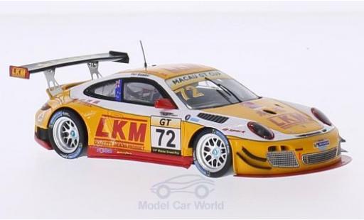 Diecast model cars Porsche 991 GT3 R 1/43 Spark 911 (997) GT3 R No.72 LKM GT Cup GP Macau 2014 E.Bamber Porsche 991 GT3 R 1/43 Spark 911 (997) GT3 R No.72 LKM GT Cup GP Macau 2014 E.Bamber diecast model cars