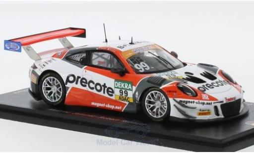 Diecast model cars Porsche 991 GT3 R 1/43 Spark 911 (997) GT3 R No.99 Precote Herberth Motorsport ADAC GT Masters 2018 M.Jaminet/R.Renauer Porsche 991 GT3 R 1/43 Spark 911 (997) GT3 R No.99 Precote Herberth Motorsport ADAC GT Masters 2018 M.Jaminet/R.Renauer diecast model cars