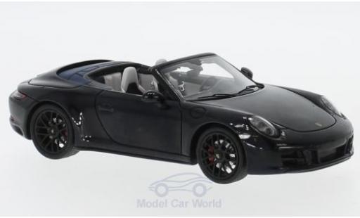 Diecast model cars Porsche 991 GTS 1/43 Spark 911 Carrera GTS Cabriolet black 2017 Porsche 991 GTS 1/43 Spark 911 Carrera GTS Cabriolet black 2017 diecast model cars