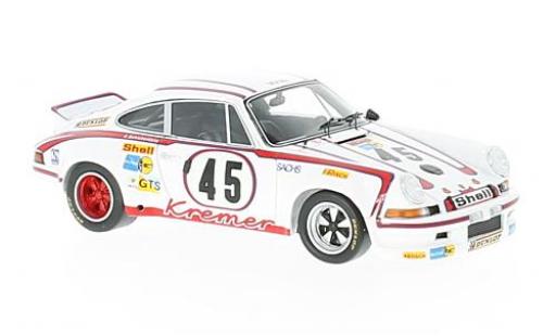 Diecast model cars Porsche 911 1/43 Spark Carrera No.45 Kremer Racing Team 24h Le Mans 1973 E.Kremer/C.Schickentanz/P.Keller Porsche 911 1/43 Spark Carrera No.45 Kremer Racing Team 24h Le Mans 1973 E.Kremer/C.Schickentanz/P.Keller diecast model cars