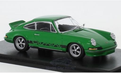 Diecast model cars Porsche 911 RS 1/43 Spark Carrera RS 2.7 green 1973 Porsche 911 RS 1/43 Spark Carrera RS 2.7 green 1973 diecast model cars