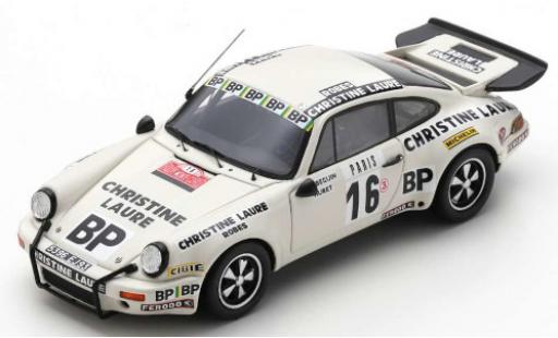 Diecast model cars Porsche 930 RS 1/43 Spark 911 Carrera RS 3.0 No.16 Touroul Racing Christine Laure Rally Monte Carlo 1978 B.Beguin/W.Huret Porsche 930 RS 1/43 Spark 911 Carrera RS 3.0 No.16 Touroul Racing Christine Laure Rally Monte Carlo 1978 B.Beguin/W.Huret diecast model cars