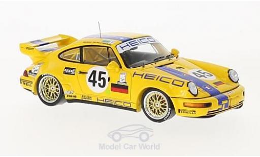 Diecast model cars Porsche 993 RS 1/43 Spark 911 Carrera RSR No.45 Heico 24h Le Mans 1994 K-H.Wlazik/D.Ebeling/U.Richter Porsche 993 RS 1/43 Spark 911 Carrera RSR No.45 Heico 24h Le Mans 1994 K-H.Wlazik/D.Ebeling/U.Richter diecast model cars