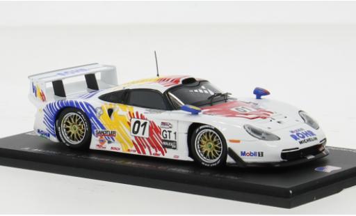 Diecast model cars Porsche 996 GT1 1/43 Spark 911 Evo No.01 Rohr Motorsport 24h Daytona 1998 1:43 Porsche 996 GT1 1/43 Spark 911 Evo No.01 Rohr Motorsport 24h Daytona 1998 1:43 diecast model cars