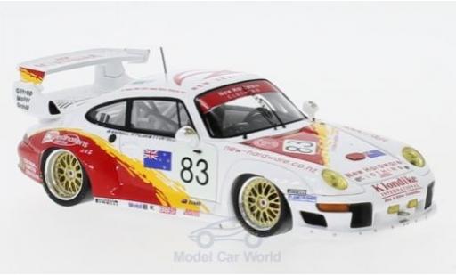 Diecast model cars Porsche 993 GT2 1/43 Spark 911 GT2 No.83 24h Le Mans 1996 S.Ortelli/A.Pilgrim/A.Bagnall Porsche 993 GT2 1/43 Spark 911 GT2 No.83 24h Le Mans 1996 S.Ortelli/A.Pilgrim/A.Bagnall diecast model cars