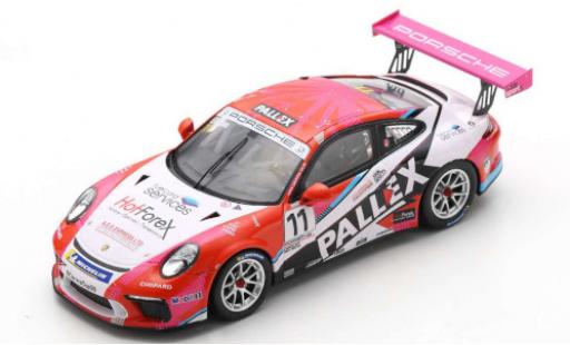 Diecast model cars Porsche 991 GT3 Cup 1/43 Spark 911 GT3 Cup () No.11 Carrera Cup Britain 2018 T.Ellinas Porsche 991 GT3 Cup 1/43 Spark 911 GT3 Cup () No.11 Carrera Cup Britain 2018 T.Ellinas diecast model cars