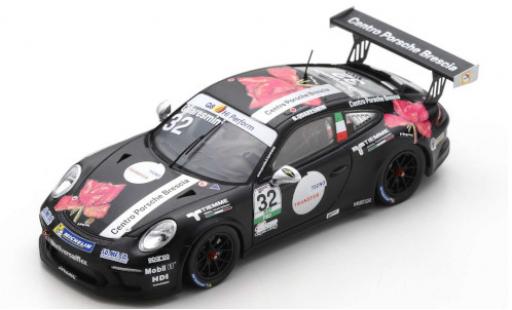 Diecast model cars Porsche 991 GT3 Cup 1/43 Spark 911 GT3 Cup () No.32 Centro Brescia Carrera Cup Italia 2018 G.Quaresmini Porsche 991 GT3 Cup 1/43 Spark 911 GT3 Cup () No.32 Centro Brescia Carrera Cup Italia 2018 G.Quaresmini diecast model cars