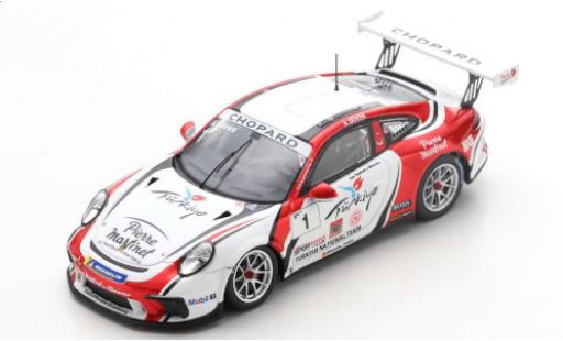 Diecast model cars Porsche 992 GT3 1/43 Spark 911 GT3 Cup (997) No.1 Turkish National Team Chopard Carrera Cup France 2019 A.Güven Porsche 992 GT3 1/43 Spark 911 GT3 Cup (997) No.1 Turkish National Team Chopard Carrera Cup France 2019 A.Güven diecast model cars