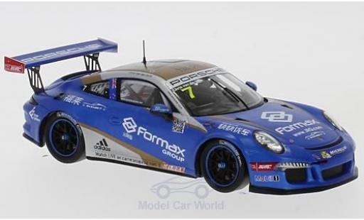 Diecast model cars Porsche 991 GT3 Cup 1/43 Spark 911 GT3 Cup No.7 Carrera Cup Asien 2017 C.van der Drift Porsche 991 GT3 Cup 1/43 Spark 911 GT3 Cup No.7 Carrera Cup Asien 2017 C.van der Drift diecast model cars