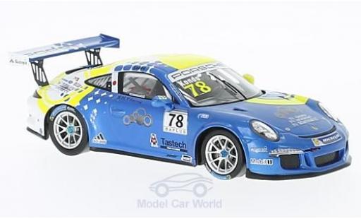 Diecast model cars Porsche 991 GT3 Cup 1/43 Spark 911 GT3 Cup No.78 Carrera Cup Japan 2016 T.Kondo Porsche 991 GT3 Cup 1/43 Spark 911 GT3 Cup No.78 Carrera Cup Japan 2016 T.Kondo diecast model cars