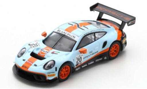Diecast model cars Porsche 992 GT3 R 1/64 Spark 911 GT3 R No.20 GPX Racing Gulf 24h Spa 2019 R.Lietz/M.Christensen/K.Estre Porsche 992 GT3 R 1/64 Spark 911 GT3 R No.20 GPX Racing Gulf 24h Spa 2019 R.Lietz/M.Christensen/K.Estre diecast model cars