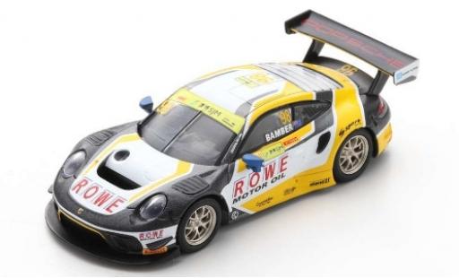 Diecast model cars Porsche 992 GT3 R 1/64 Spark 911 GT3 R No.98 ROWE Racing Fia GT World Cup Macau 2019 E.Bamber Porsche 992 GT3 R 1/64 Spark 911 GT3 R No.98 ROWE Racing Fia GT World Cup Macau 2019 E.Bamber diecast model cars
