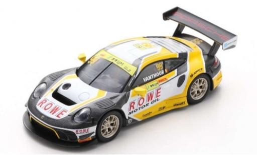 Diecast model cars Porsche 992 GT3 R 1/64 Spark 911 GT3 R No.99 ROWE Racing Fia GT World Cup Macau 2019 L.Vanthoor Porsche 992 GT3 R 1/64 Spark 911 GT3 R No.99 ROWE Racing Fia GT World Cup Macau 2019 L.Vanthoor diecast model cars