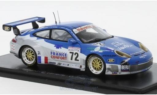Diecast model cars Porsche 996 GT3 RS 1/43 Spark 911 GT3 RS No.72 24h Le Mans 2002 L.Alphand/C.Lavieille/O.Thevenin Porsche 996 GT3 RS 1/43 Spark 911 GT3 RS No.72 24h Le Mans 2002 L.Alphand/C.Lavieille/O.Thevenin diecast model cars