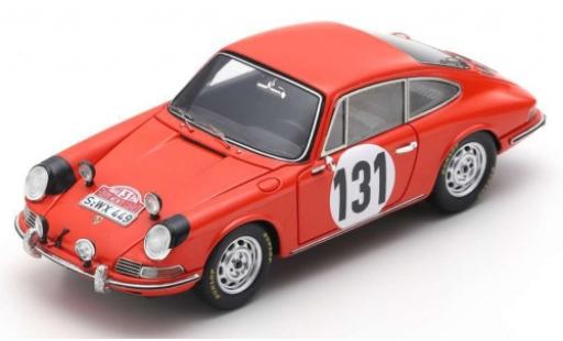 Diecast model cars Porsche 911 1/43 Spark No.131 Rally Monte Carlo 1966 G.Klass/R.Wütherich Porsche 911 1/43 Spark No.131 Rally Monte Carlo 1966 G.Klass/R.Wütherich diecast model cars
