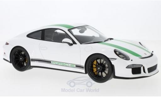 Diecast model cars Porsche 991 R 1/18 Spark 911 R white 2017 Porsche 991 R 1/18 Spark 911 R white 2017 diecast model cars
