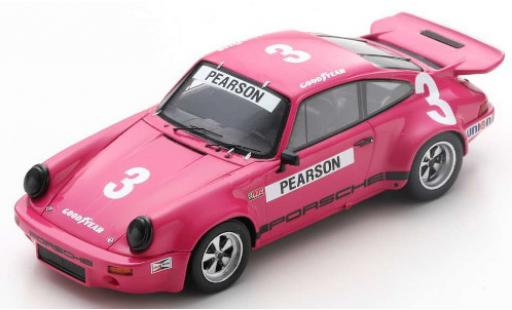 Diecast model cars Porsche 930 RS 1/43 Spark 911 RS 3.0 No.3 IROC Daytona 1974 D.Pearson Porsche 930 RS 1/43 Spark 911 RS 3.0 No.3 IROC Daytona 1974 D.Pearson diecast model cars
