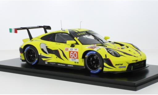 Porsche 911 1/18 Spark RSR-19 No.60 Iron Lynx 24h Le Mans 2023 1:18 diecast model cars