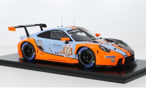 Porsche 911 1/18 Spark RSR-19 No.86 GR Racing 24h Le Mans 2023 1:18 diecast model cars