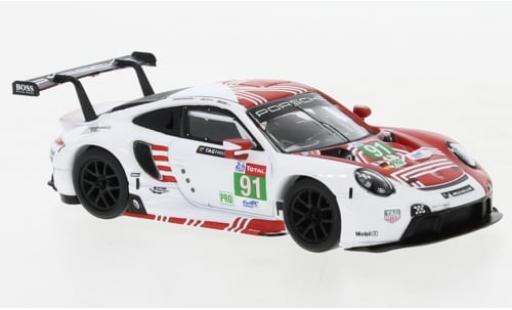 Porsche 992 RSR 1/64 Spark 911 -19 No.91 GT Team 24h Le Mans 2020 1:64 diecast model cars