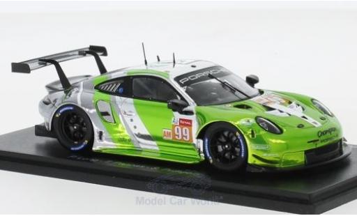 Diecast model cars Porsche 991 RSR 1/43 Spark 911 RSR No.99 Predon Competition 24h Le Mans 2018 P.Long/T.Pappas/S.Pumpelly Porsche 991 RSR 1/43 Spark 911 RSR No.99 Predon Competition 24h Le Mans 2018 P.Long/T.Pappas/S.Pumpelly diecast model cars