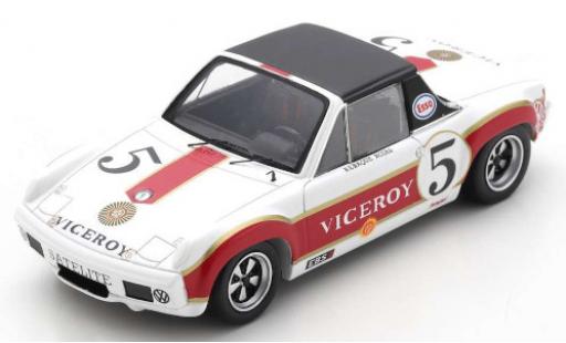 Diecast model cars Porsche 914 1/43 Spark /6 GT No.5 Viceroy 1000 Km de Mexico 1972 G.Rojas/H.A.Rabaque Porsche 914 1/43 Spark /6 GT No.5 Viceroy 1000 Km de Mexico 1972 G.Rojas/H.A.Rabaque diecast model cars